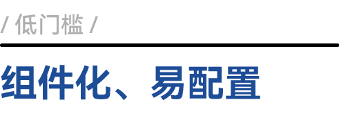 组件化、易配置